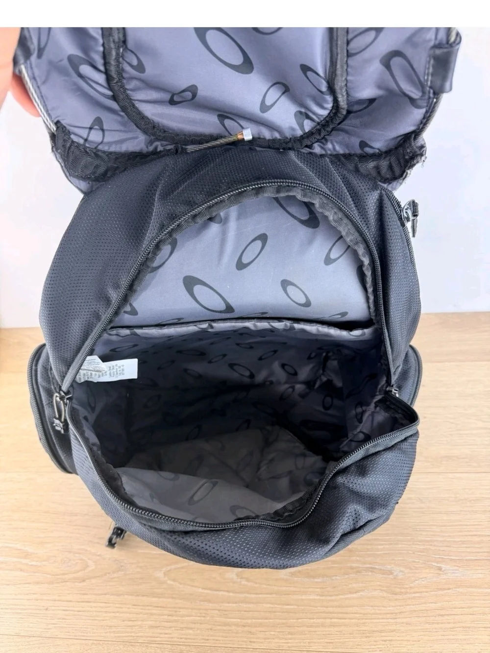 Oakley Bathroom Sink Backpack in the Stealth Black colorway Tactical Backpack